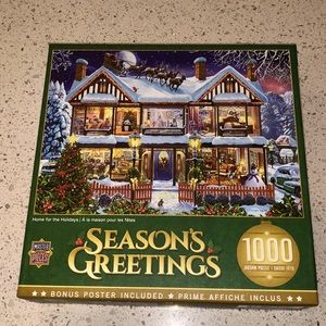 1000 Piece Jigsaw Puzzle from Season’s Greetings "Home For The Holidays"